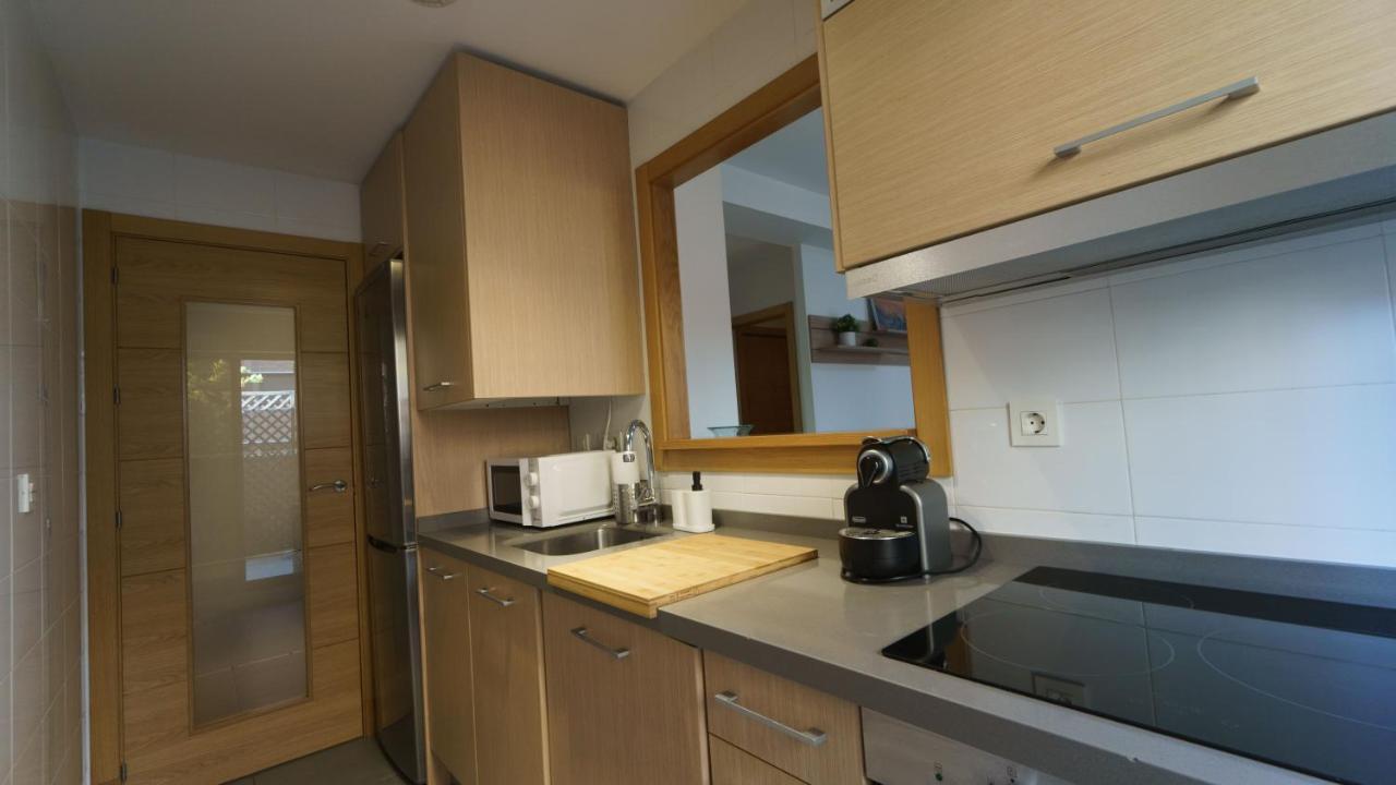 Rentalsevilla Coqueto Apartamento Con Terraza Privada Eksteriør bilde